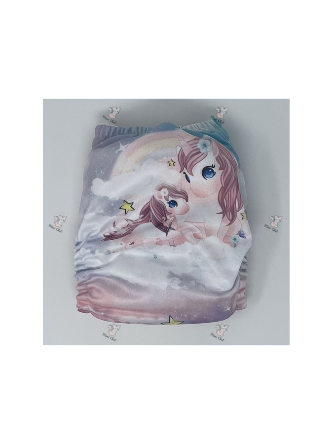 Couche à poche - Exclusif motif Licorne