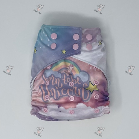 Couche à poche - Exclusif motif Licorne