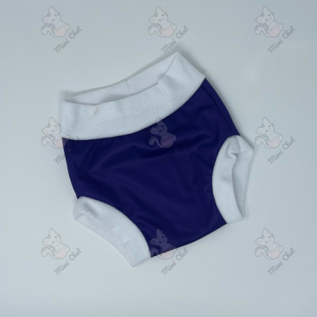 Shorty PUL Taille S (3 à 6kg) - Uni Violet