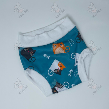 Shorty PUL Taille M (5 à 9kg) - Petits Chats
