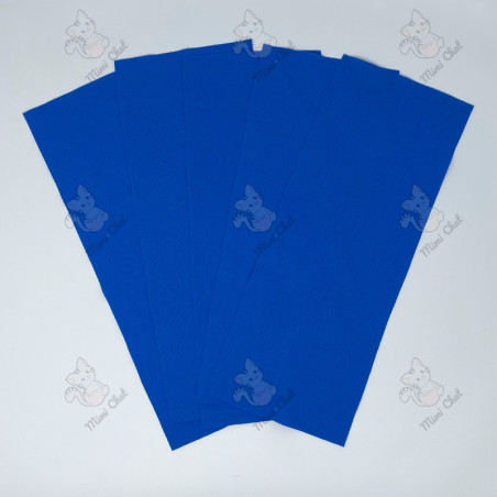 Feuillets lavables (x5) - Bleu foncé