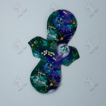 Serviette Hygiénique Lavable - Cerf Bleu (AWJ assorti)