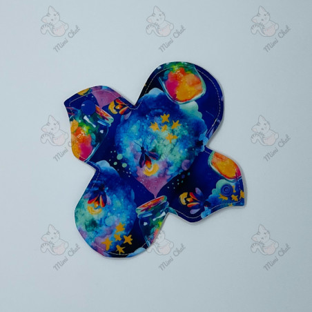 Serviette Hygiénique Lavable - Luciole (AWJ Blanc)