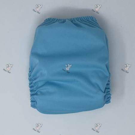Couche à poche - Unie bleue